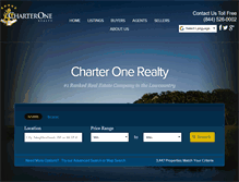 Tablet Screenshot of charteronerealty.com